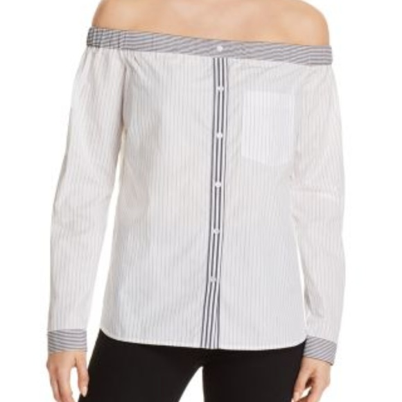 Bailey 44 Tops - Bailey 44 Shibui Off-The-Shoulder Striped Top